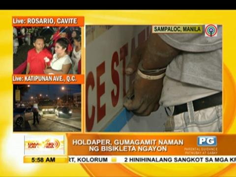 Robber on bike killed in Manila