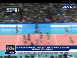 La Salle beats NU for automatic Finals berth