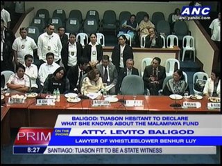 Ruby Tuason knows more, lawyer says