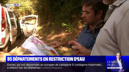 Sécheresse: comment les agents de l'état contrôlent les 85 départements en restriction d'eau?