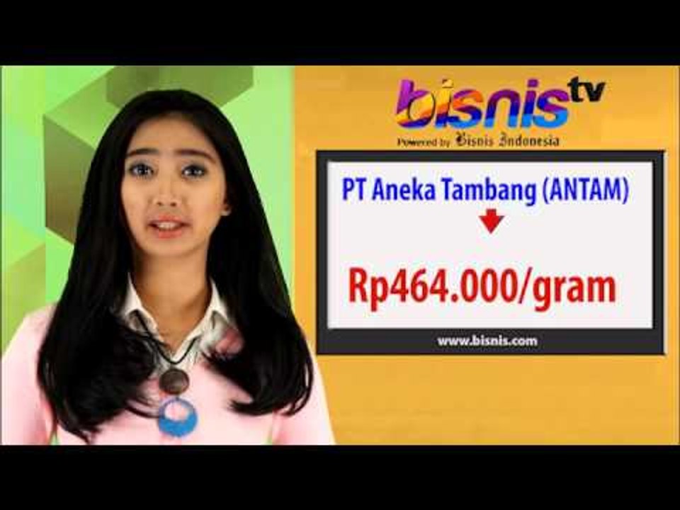 Harga Jual dan Buyback Emas Antam Turun Rp4.000/Gram