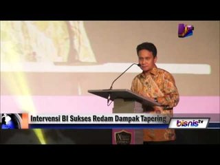 Intervensi BI Sukses Redam Dampak Tapering
