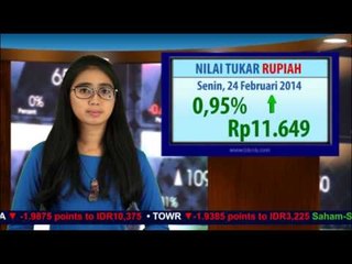 Prediksi IHSG Selasa, 25 Februari 2014