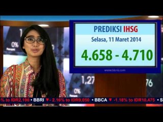 Prediksi IHSG Selasa, 11 Maret 2013