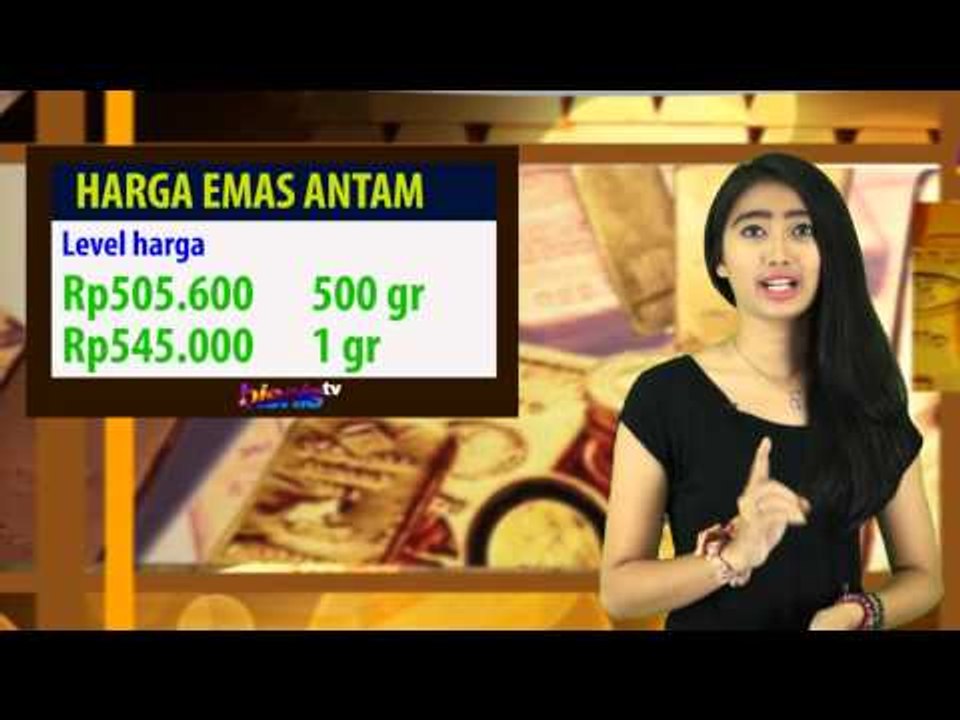 Harga Jual Emas Antam Anjlok Rp6.000