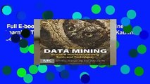 Full E-book  Data Mining: Practical Machine Learning Tools and Techniques (Morgan Kaufmann Series