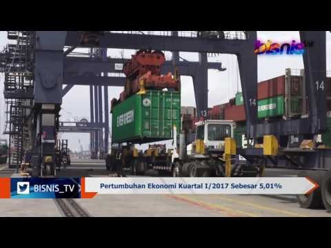Pertumbuhan Ekonomi Kuartal I 2017 Sebesar 5,01%