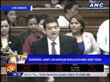 Three times lucky: Napoles evades Senate inquiry for 3rd time