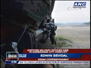 Another Army official killed in Zambo standoff