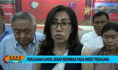 Omset Turun 50%, Pedagang Minta Perluasan Ganjil Genap Dikaji Ulang