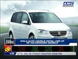No Beetle in Ayala's initial lineup of Volkswagen models