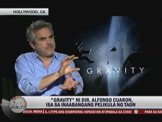 'Gravity' director admires Brillante Mendoza's films