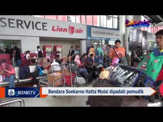 H-2 Lebaran, Bandara Soekarno Hatta Mulai Dipadati Pemudik