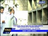 Mass burial held for Cebu sea mishap victims