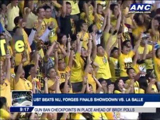 UST beats NU, forges Finals clash with La Salle
