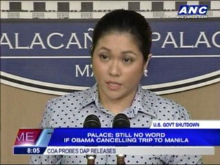 Palace: No word yet if Obama cancelling PH trip