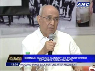 Diokno, Bernas hit DAP fund releases