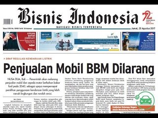 Mobil Berbahan Bakar Fosil Dilarang Dijual - Bisnis Pagi Edisi 25 Agustus 2017 (2/3)