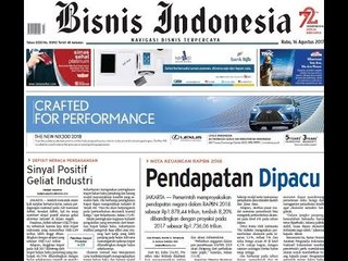 Pendapatan Negara Dalam RAPBN Dipacu - Bisnis Pagi Edisi 16 Agustus 2017 (2/3)