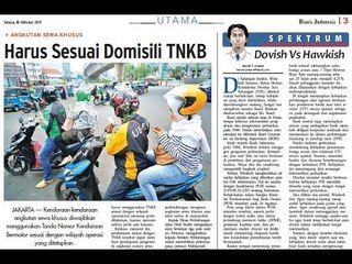 Pengaturan Angkutan Sewa Khusus - Bisnis Pagi Edisi 10 Oktober 2017 (2/3)