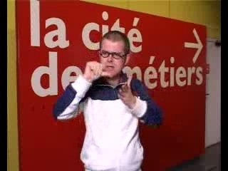 Présentation de la cité des métiers en LSF