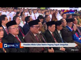 Ini Pesan Jokowi untuk Calon Hakim MA