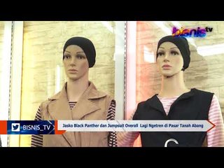 Jasko Black Panther dan Jumpsuit Overall  Lagi Ngetren di Pasar Tanah Abang