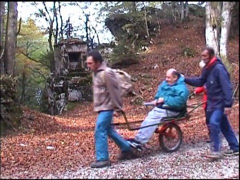 Les Ecouges en joëlette - Vercors