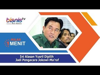 Ini Alasan Yusril Dipilih Jadi Pengacara Jokowi-Ma’ruf