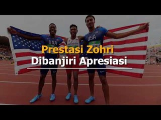Prestasi Zohri Dibanjiri Apresiasi