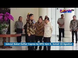 Besok Pagi, Jokowi Daftar ke KPU