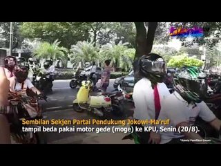 Parpol Pengusung Jokowi Tampil Beda dengan Moge