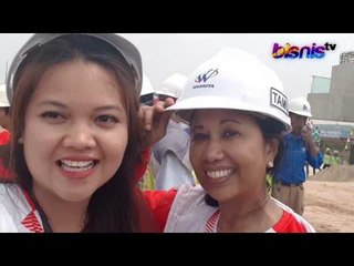 Nge-Vlog Bareng Menteri Rini Soemarno, Tinjau Tol Bakauheni-Palembang