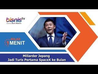 Miliarder Jepang Jadi Turis Pertama SpaceX ke Bulan