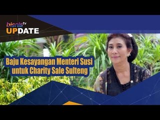 Baju Kesayangan Menteri Susi untuk Charity Sale Sulteng