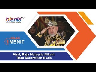 Viral, Raja Malaysia Nikahi Ratu Kecantikan Rusia