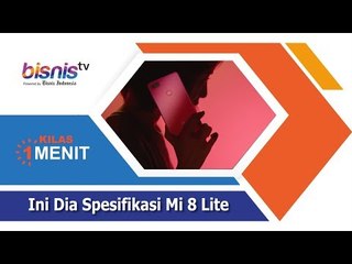 Ini Dia Spesifikasi Mi 8 Lite