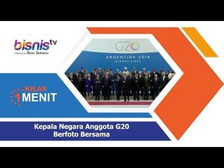 Saat Kepala Negara Anggota G20 Berfoto Bersama