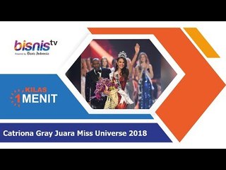 Catriona Gray Juara Miss Universe 2018