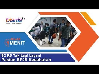 92 RS Tak Lagi Layani Pasien BPJS Kesehatan