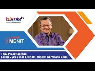 Tony Prasetiantono, Sosok Guru Besar Ekonomi Hingga Komisaris Bank