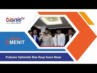 Prabowo Optimistis Bisa Raup Suara Besar
