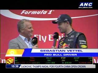 Vettel closes in on world title