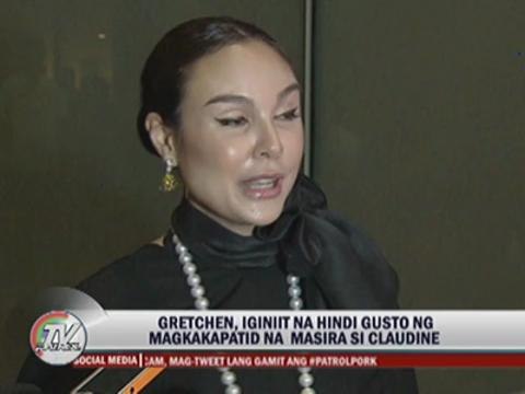 Claudine was in rehab for drug use, says Gretchen