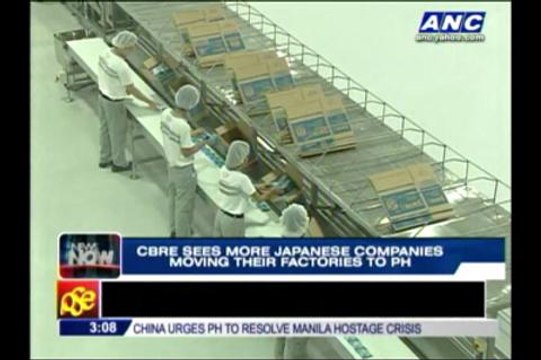 CBRE sees more Japanese firms moving factories to PH