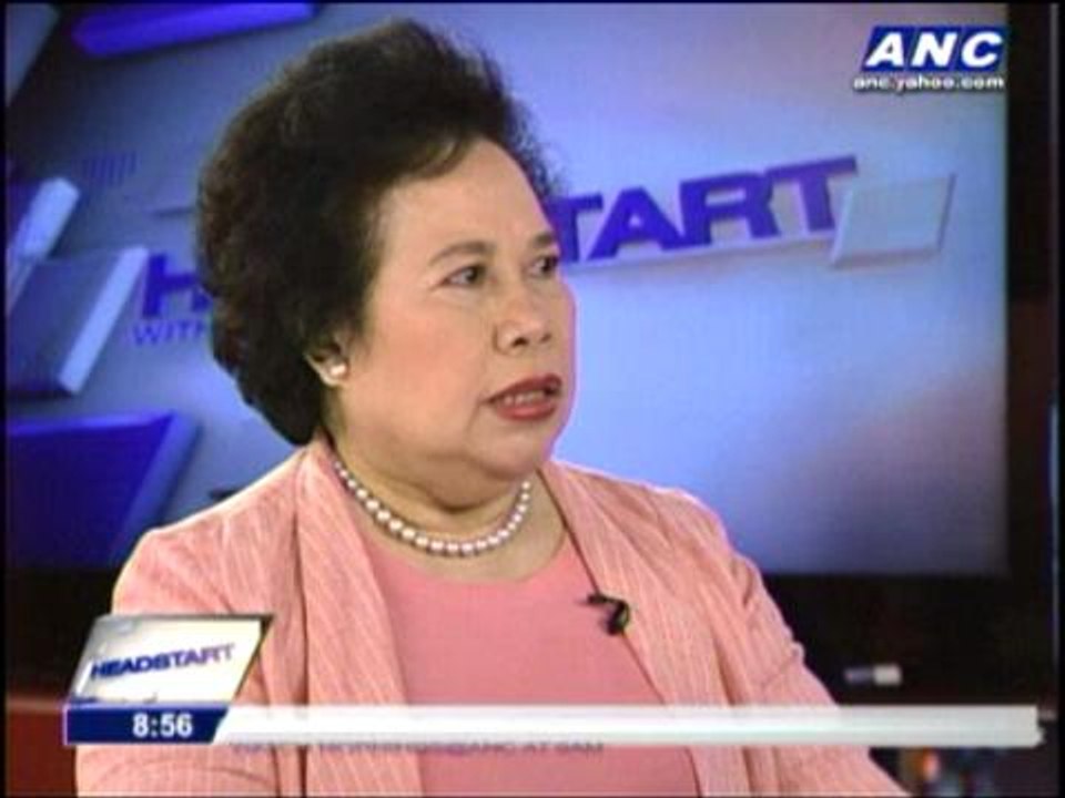 Miriam to PNoy: Give up your pork