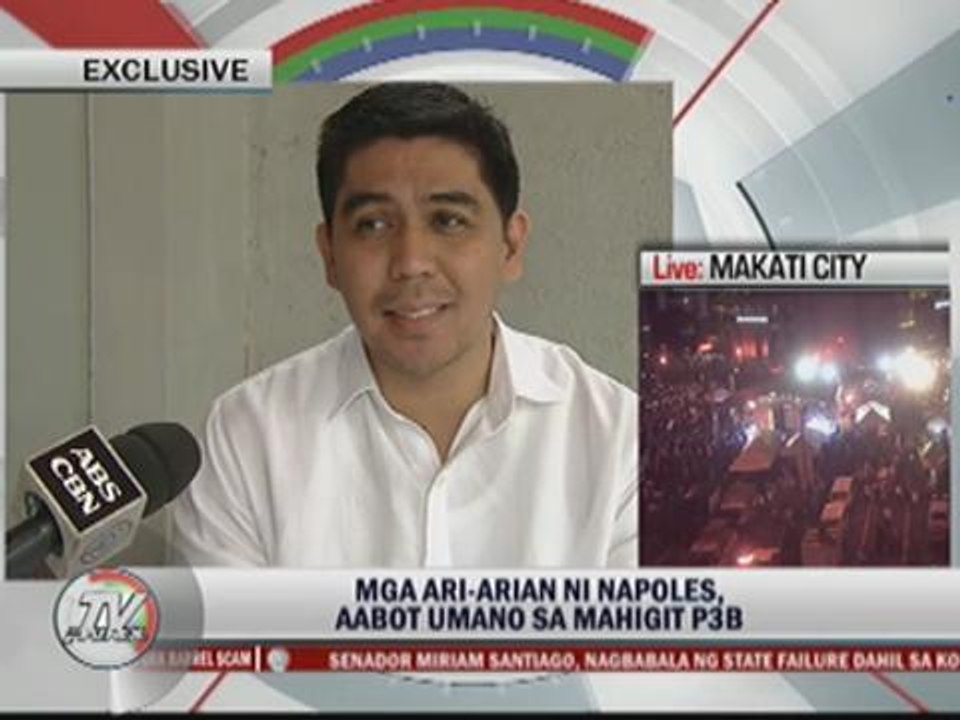 P3B worth of Napoles properties for sale?