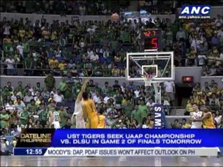 Download Video: UST seeks UAAP title vs La Salle in Game 2