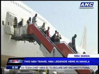 NBA teams, legends in Manila