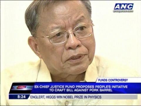 Puno eyes 'people's initiative' vs pork barrel